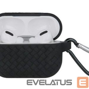 Dėklai ausinėms iLike - Airpods Pro 2 / Airpods Pro Braid case Black