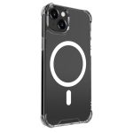 Nugarėlės dėklai Evelatus Apple iPhone 15 Shockproof case with Magsafe Transparent