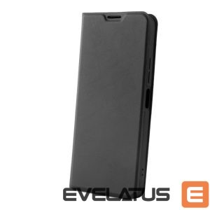 Knygos tipo dėklas dėklai iLike Xiaomi Redmi 12 Book case Slim Black