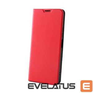Knygos tipo dėklas dėklai iLike Xiaomi Redmi 12 Book case Slim Red