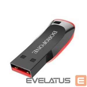 Kitas kompiuterio priedas Borofone  PENDRIVE BUD2 GENEROUS USB 2.0 8GB Black