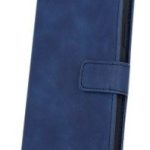 Knygos tipo dėklas dėklai iLike Samsung Galaxy A34 5G Smart Velvet case Navy Blue