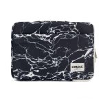 Nešiojamojo kompiuterio krepšys iLike  13-14 Inches Fabric Laptop Bag Marble Black