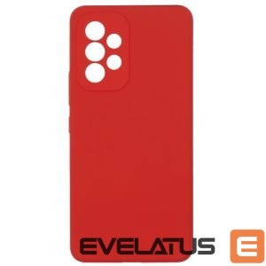 Nugarėlės dėklai Evelatus Samsung Galaxy A53 5G Premium Soft Touch Silicone Case Chinese red