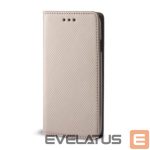 Knygos tipo dėklas dėklai iLike Xiaomi Redmi Note 13 Pro Plus 5G (global) Smart Magnet case Gold