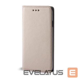 Knygos tipo dėklas dėklai iLike Xiaomi Redmi Note 13 Pro Plus 5G (global) Smart Magnet case Gold