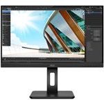 Monitoriai Aoc international  AOC Q24P2Q 23.8inch 2560x1440 QHD IPS 250cd/m2 1000:1 4ms HDMI VGA DisplayPort Speakers 