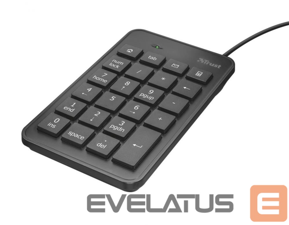 Kompiuterio klaviatūra Trust KEYBOARD NUMERIC XALAS/22221
