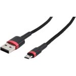 Kabelis Baseus  CABLE MICROUSB TO USB 1M/RED/BLACK CAMKLF-B91 