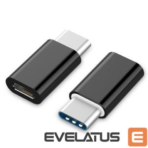 Moduliai ir siųstuvai Gembird  I/O ADAPTER MICRO USB2 TO/USB-C A-USB2-CMMF-01 