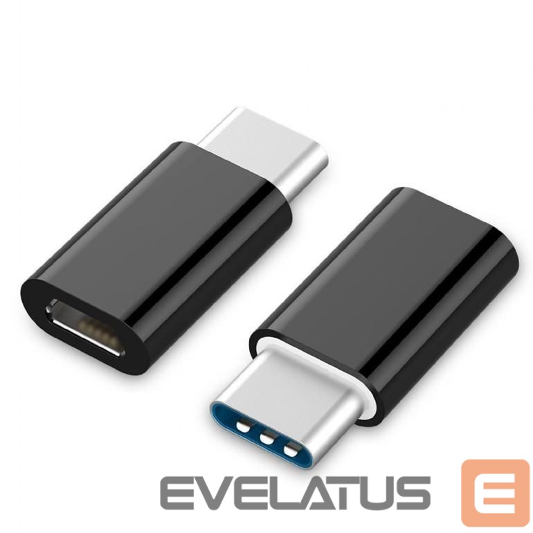 Moduliai ir siųstuvai Gembird I/O ADAPTER MICRO USB2 TO/USB-C A-USB2-CMMF-01