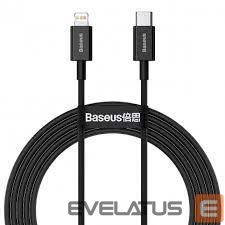 Kabelis Baseus  CABLE LIGHTNING TO USB-C 2M/BLACK CATLYS-C01 