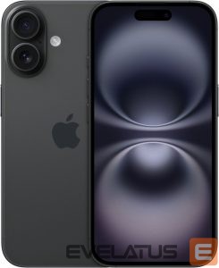 Išmanusis telefonas Apple  iPhone 16 256GB Black