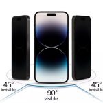 Apsauginiai stiklai iLike Samsung GALAXY A33 5G Tempered Privacy Glass Black