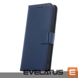 Knygos tipo dėklas dėklai iLike Samsung Galaxy A54 5G Smart Classic case Navy Blue