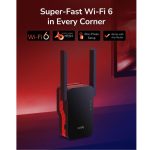 Maršrutizatoriai Cudy  RE3000 MeshFlex AX3000 WiFi 6 Mesh Repeater Dual Band Gigabit Port WPS WPA3 Signal Light White 