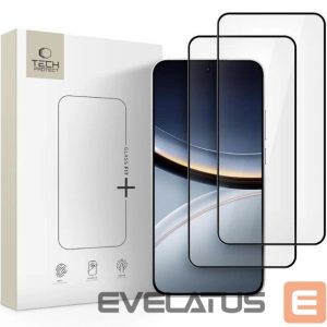 Apsauginiai stiklai Tech-Protect Xiaomi POCO F7 5G HARTOWANE TECH-PROTECT GLASS FIT+ 2-PACK 