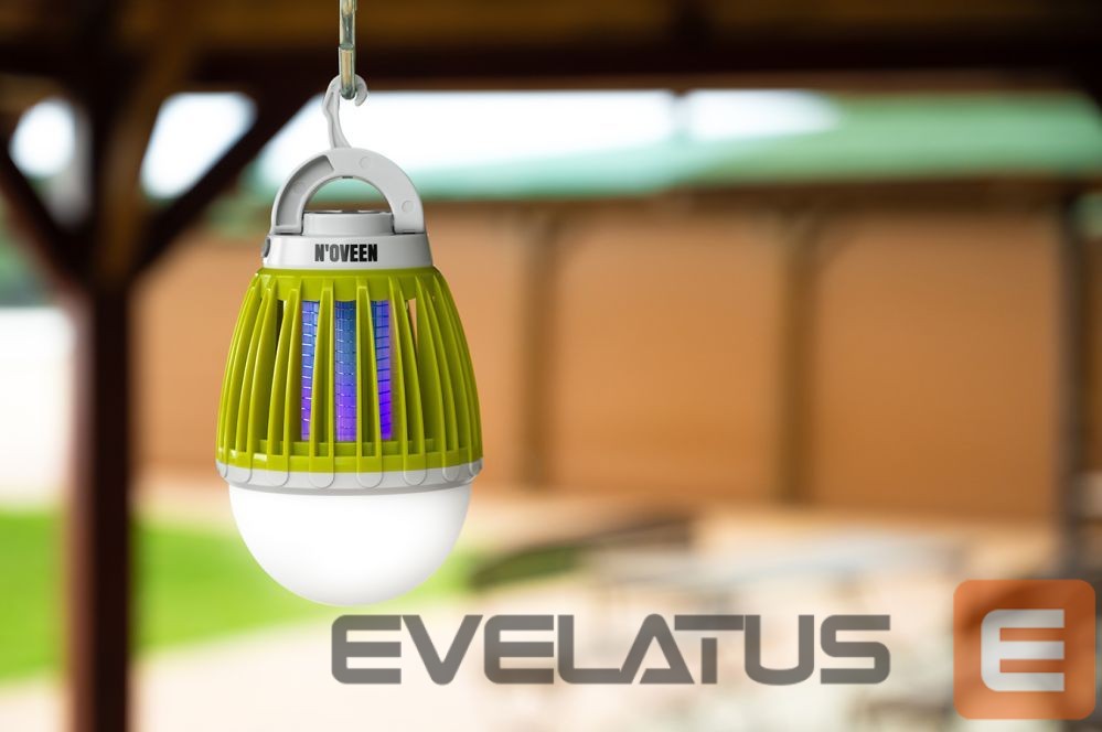 Kitas produktas Noveen 2in1 Wireless build-in battery Outdoor - Indoor Insect killer 1000V Lamp 40m2 + 5W LED