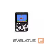Žaidimų konsolės GameBox  R1 8bit Portable Retro Game console with 400 games 3'' LCD with TV RCA cable Black