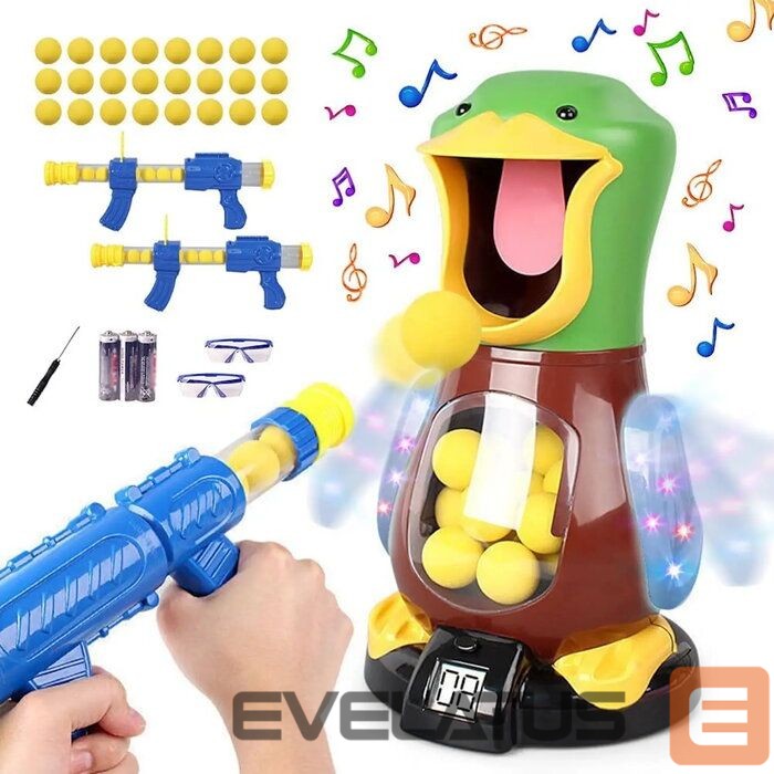 žaislai Kiddyz D12 Attractive Duck Shooting Game with Gun & 12 Balls