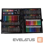 žaislai iLike  168pcs Art Set Drawing & Painting Kit with Markers Crayons Pencils Watercolors Storage Case 