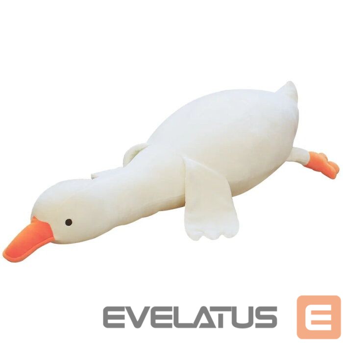 žaislai Kiddyz Stuffed Goose Plush 50cm Soft Animal Pillow in Flat Pose Cute Decorative Toy