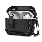 Dėklai ausinėms Tech-Protect Apple AIRPODS PRO 3 CARBONOX MAGSAFE Black