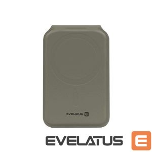 Universali kišenė telefono korpusui Evelatus Universal Magnetic Wallet With Stand Silver