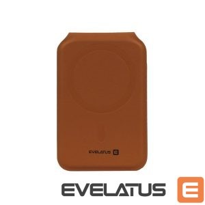 Universali kišenė telefono korpusui Evelatus Universal Magnetic Wallet With Stand Brown