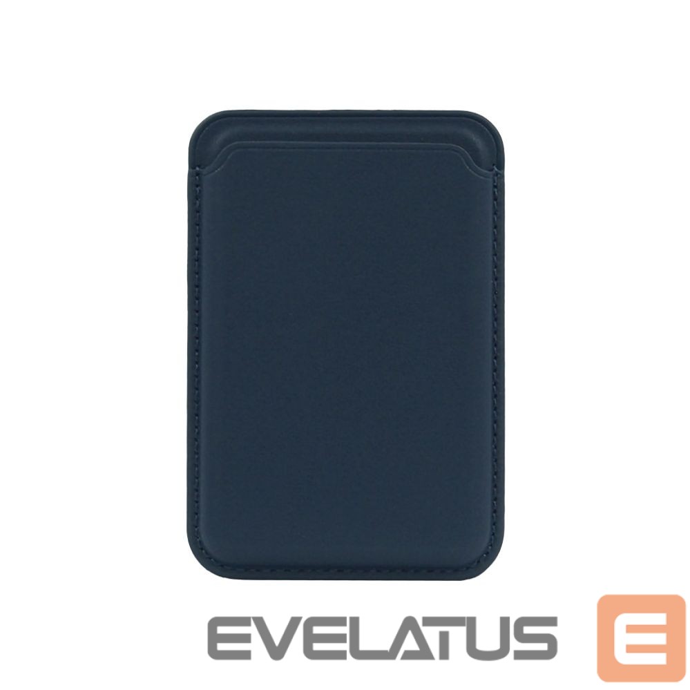 Universali kišenė telefono korpusui Evelatus Universal PU Leather Wallet with MagSafe Dark Blue