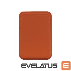 Universali kišenė telefono korpusui Evelatus Universal PU Leather Wallet with MagSafe Orange