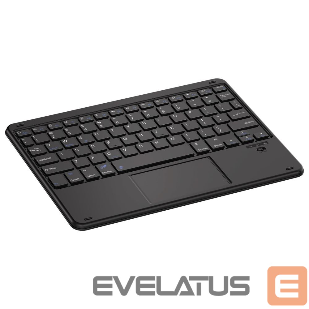 Kompiuterio klaviatūra Blackview K2 Bluetooth Keyboard Wireless Slim 10" for Tablet & Smartphone, Bluetooth 3.0, 280mAh Battery, Windows / Android / iOS Black