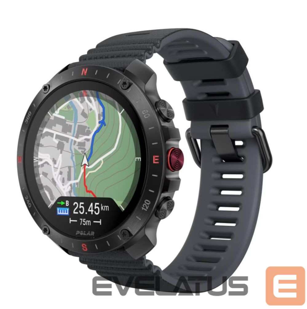 Išmanusis laikrodis Polar GRITX2 BLK S-L
