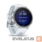Išmanusis laikrodis Garmin  FORERUNNER 170 Whitestone with Whitestone/Cloud Blue Band 