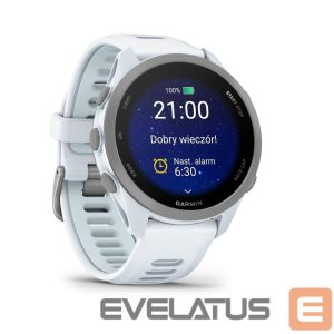 Išmanusis laikrodis Garmin  FORERUNNER 170 Whitestone with Whitestone/Cloud Blue Band 