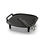 Kiti smulkūs buitiniai prietaisai Philips  AIR FRYER ACC GRILL SET/HD9926/00 