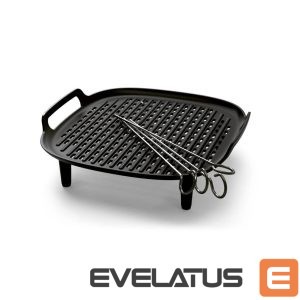 Kiti smulkūs buitiniai prietaisai Philips  AIR FRYER ACC GRILL SET/HD9926/00 