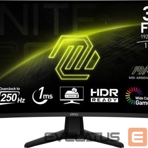 Monitoriai MSI  LCD Monitor||31.5 "|1920 x 1080 pixels|Full HD|Native aspect ratio 16:9|Curved|MAG32C6X 