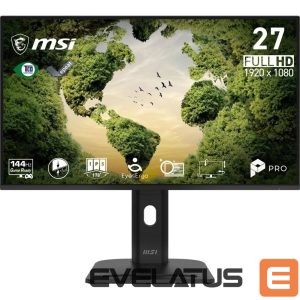 Monitoriai MSI  LCD Monitor||27 "|1920 x 1080 pixels|Full HD|Native aspect ratio 16:9|LCD|Flat|PROMP275PGNE14 