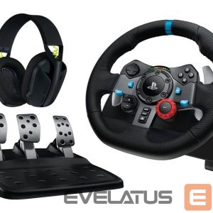Valdiklis Logitech  CONSOLE ACC ACCESSORY BUNDLE/G29/G435 991-000539 