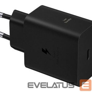 Įkrovikliai ir kabeliai Samsung  MOBILE CHARGER WALL 60W/BLACK EP-T6010NBEGWW 