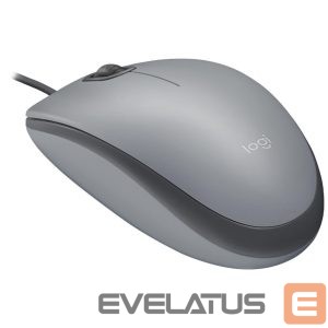 Kompiuterio pelė Logitech  MOUSE USB OPTICAL M110 SILENT/MID GRAY 910-006760 
