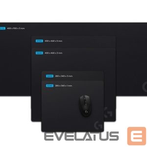 Kompiuterio pelė Logitech  MOUSE PAD G240/BLACK 943-000785 