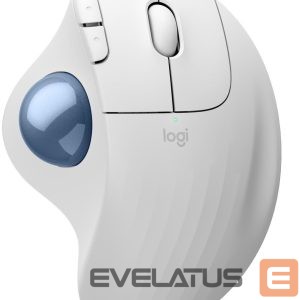 Kompiuterio pelė Logitech  MOUSE USB TRACKBALL WRL ERGO/M575S WH 910-007030 