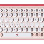 Kompiuterio klaviatūra Logitech  KEYBOARD WRL POP ICON KEYS/LIL&OFF WH 920-013073 