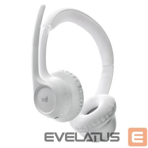 Laidinės ausinės Logitech  HEADSET ZONE 300/WHITE 981-001417 