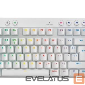 Kompiuterio klaviatūra Logitech  KEYBOARD PRO X TKL RAPID/ENG WHITE 920-013242 