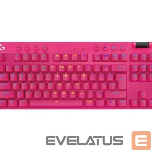 Kompiuterio klaviatūra Logitech  KEYBOARD WRL PRO X TKL/PINK 920-012159 