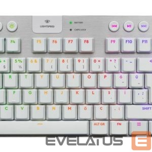 Kompiuterio klaviatūra Logitech  KEYBOARD WRL G915 X LIGHTSPEED/TKL WHITE 920-012737 