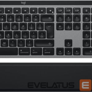 Kompiuterio klaviatūra Logitech  KEYBOARD +MOUSE COMBO MXKEYS S/GREY 920-012845 